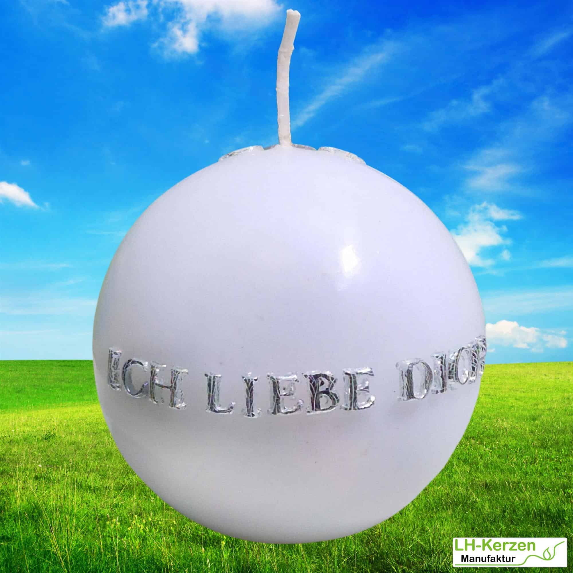 Kerzenbeschriftung Beschriftete Kerze